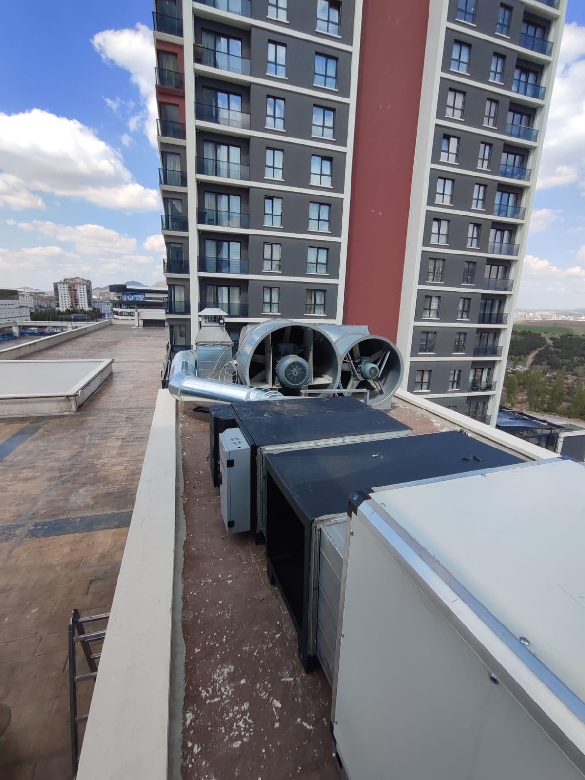 Endüstriyel Havalandırma Projesi